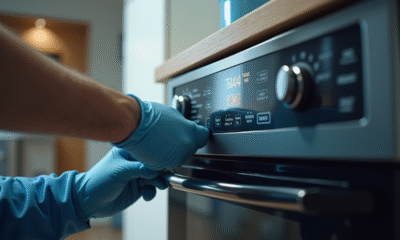 Technicien inspectant un panneau de contrôle avec erreur F3411